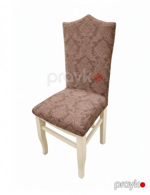 Çexol dəsti stul üçün JS-267, jakkard, qəhvəyi, 60x70 sm, 6 əd — Bakı