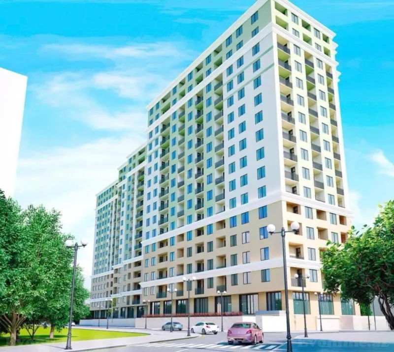 Satılır 2 otaqlı Mənzil Yeni tikili 100 m² Bakı, Suraxanı r., Yeni Günəşli — Bakı
