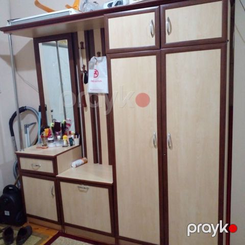 Dəhliz üçün çoxfunksiyalı dəst - Material: laminat/LDSP, iki rəngli — Xırdalan