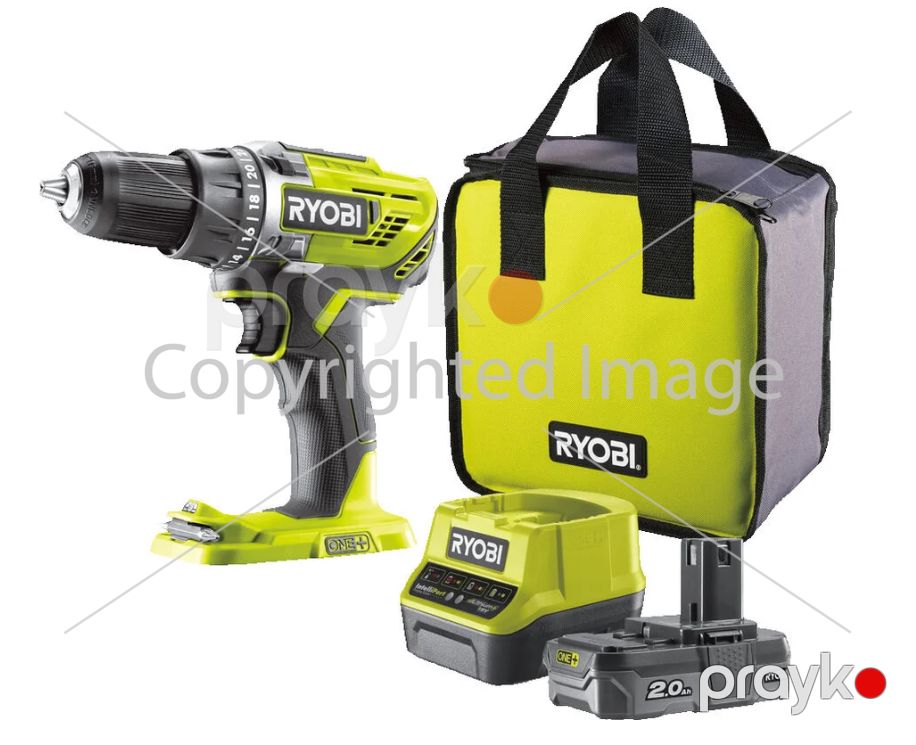 Drel-vintburan kompakt Ryobi ONE+ R18DD3-120S 5133003347 — Təmir və inşaat, Bakı (3)
