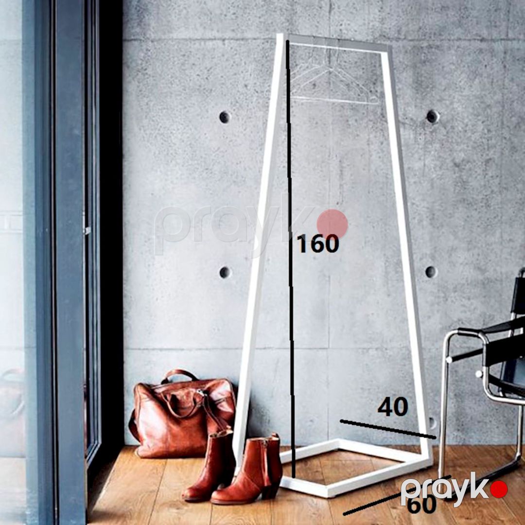 Asma-dayaq 3563_M2ReyPiramWh Ağ, dəmir, 160x40x60 sm — Mallar, Bakı (2)