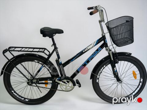 Şəhər velosipedi Strim Stria City Plus, 26", qara/göy — Bakı