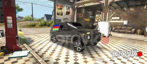Model: Lada Niva (VAZ 2121) – modifikasiya olunmuş şəhər/off-road — Masazır