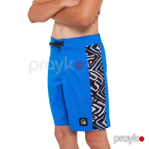 Oğlan uşaqları üçün sörfinq şortu Decathlon Dec_5399930, göy, ölçü 141-150 sm (10-11 yaş) — Bakı