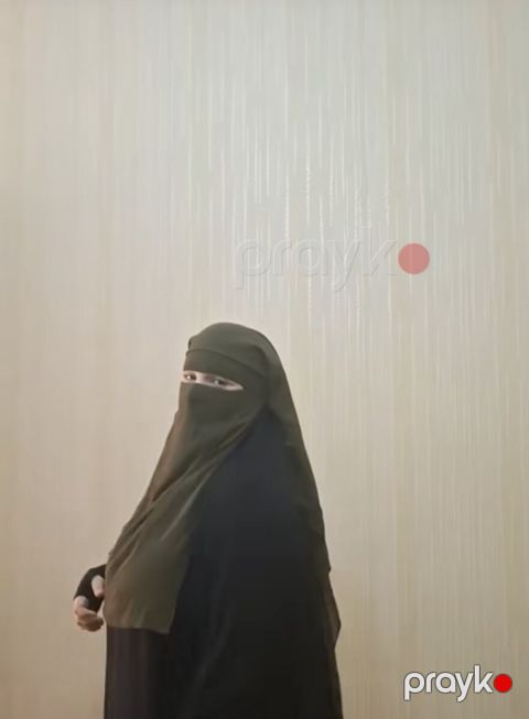 Kral niqab — Bakı