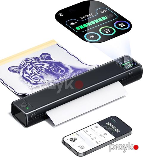 Phomemo M08F Plus Touchscreen Tattoo Stencil Printer — Bakı