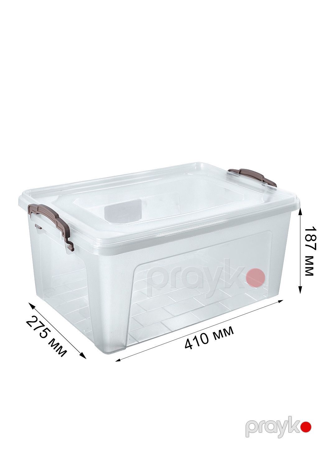 Saxlama üçün konteyner Stars Plast, plastik, 410x275x187 mm, 15 l — Mallar, Bakı