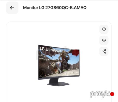 Monitor LG 27 — Bakı