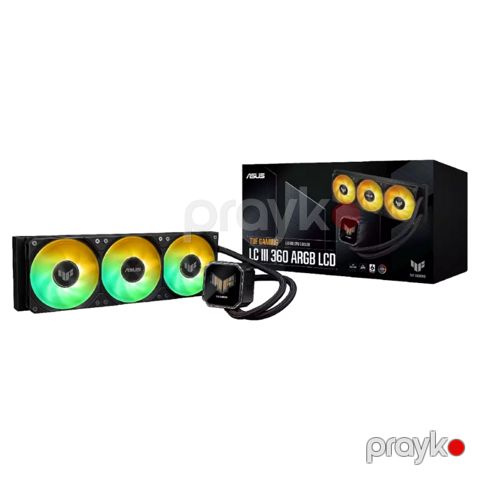 ASUS TUF Gaming LC III 360 Argb LCD liquid CPU cooler 90RC01A1-B0EAY0 — Bakı