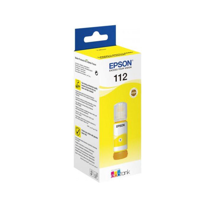 Epson 112 EcoTank YE Yellow Mürəkkəb Bottle — Elektronika, Bakı