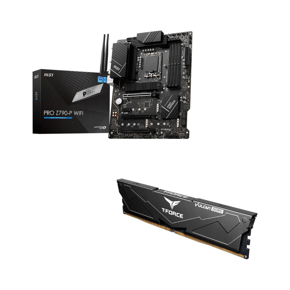 Dəst: msı Pro Z790-P WiFi + t-force vulcan 32GB (2×16GB) d — Komponentlər, Bakı