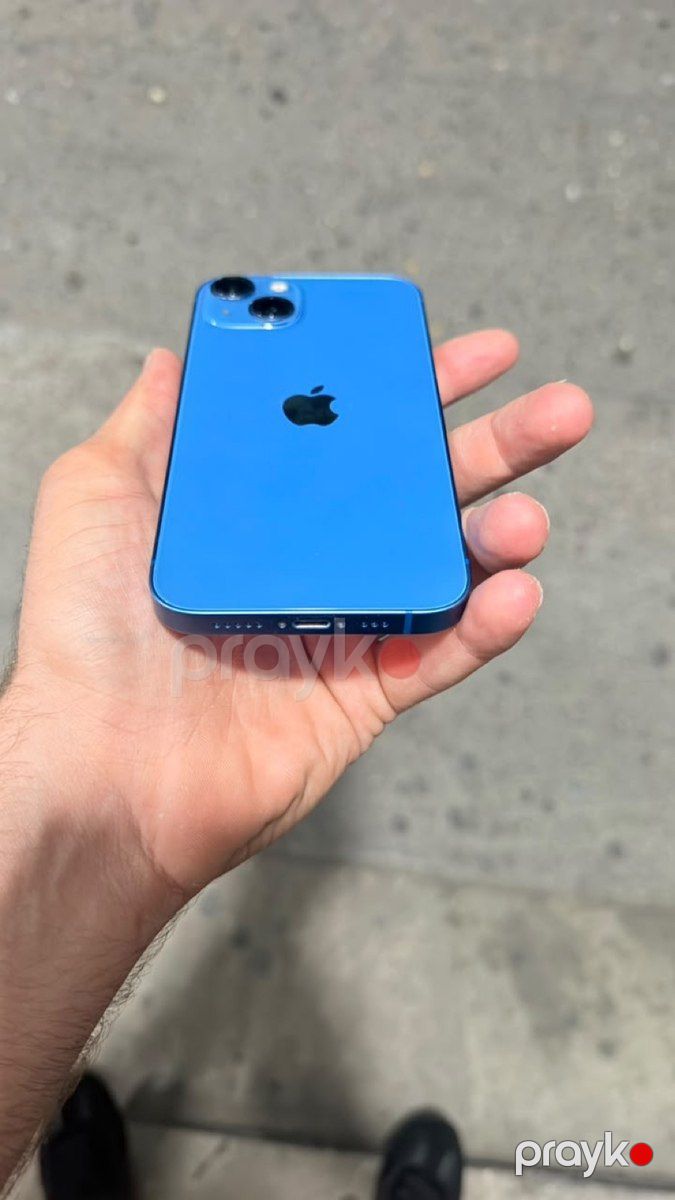 Apple iPhone 13 Blue 128GB/4GB — Smartfonlar, Bakı (2)