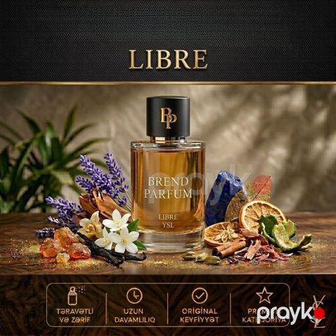 Brend Parfum Libre qadınlar üçün ətir suyu 10 ml — Bakı