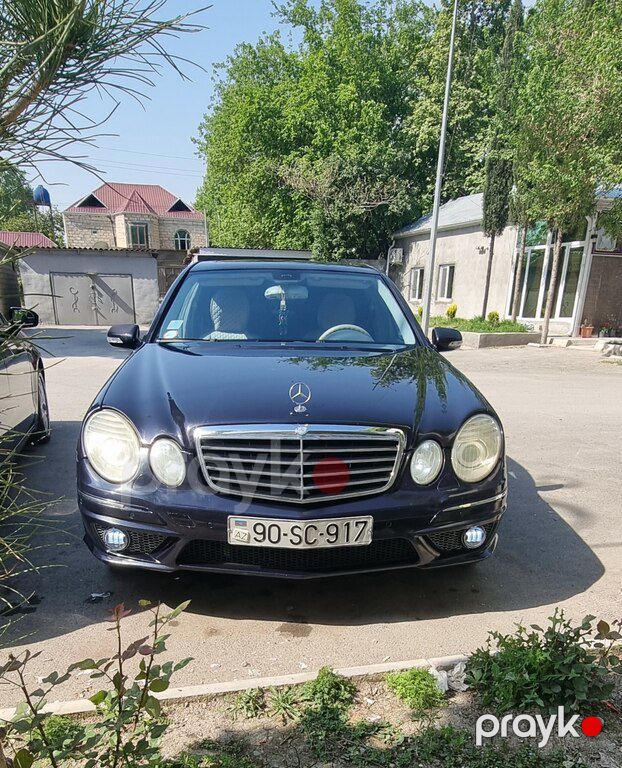 Mercedes E 240, 2.6 L, 2003 il, 400 000 km — Avtomobillər, Bərdə (5)