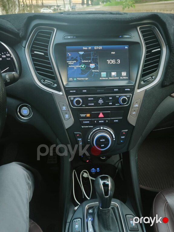 Hyundai Santa Fe, 2.0 L, 2016 il, 234 500 km — Avtomobillər, Bakı (6)