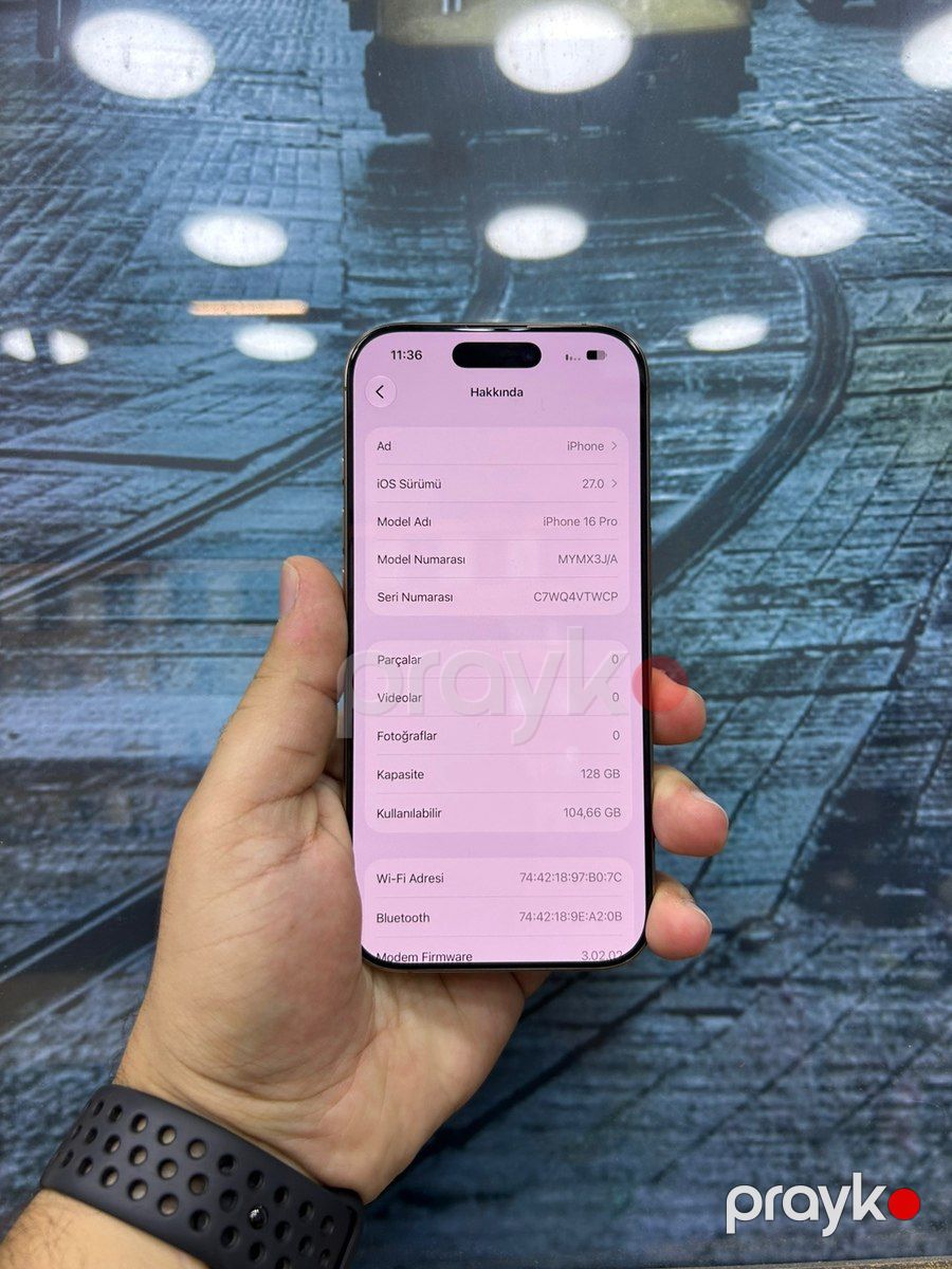 Apple iPhone 16 Pro Desert Titanium 128GB/8GB — Smartfonlar, Bakı (3)