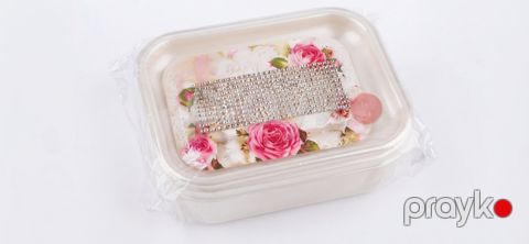 Sabun qabı, plastik, ağ — Bakı
