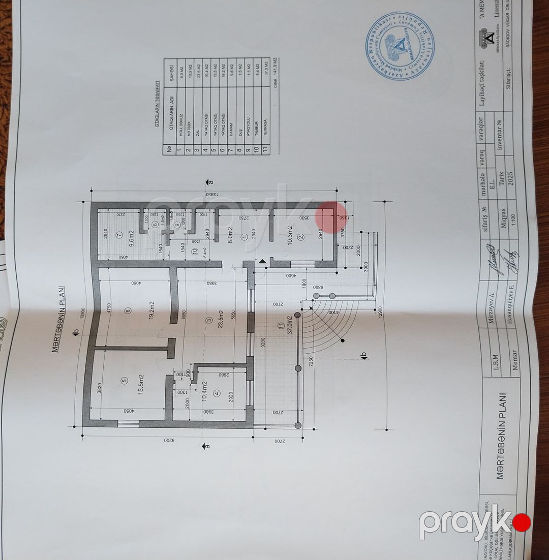 Satılır 4 otaqlı həyət evi/bağ evi 142 m² — Ev, villa, Bakı (6)