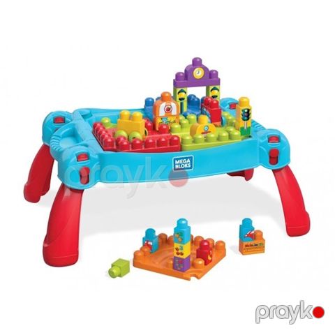 Konstruktor, Mega Blocks inkişaf edici masa, 30 el — Bakı