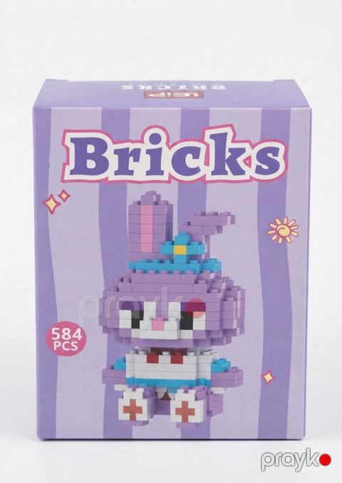 Konstruktor Bricks Kuromi MK517, 14+ yaş, 584 element — Bakı