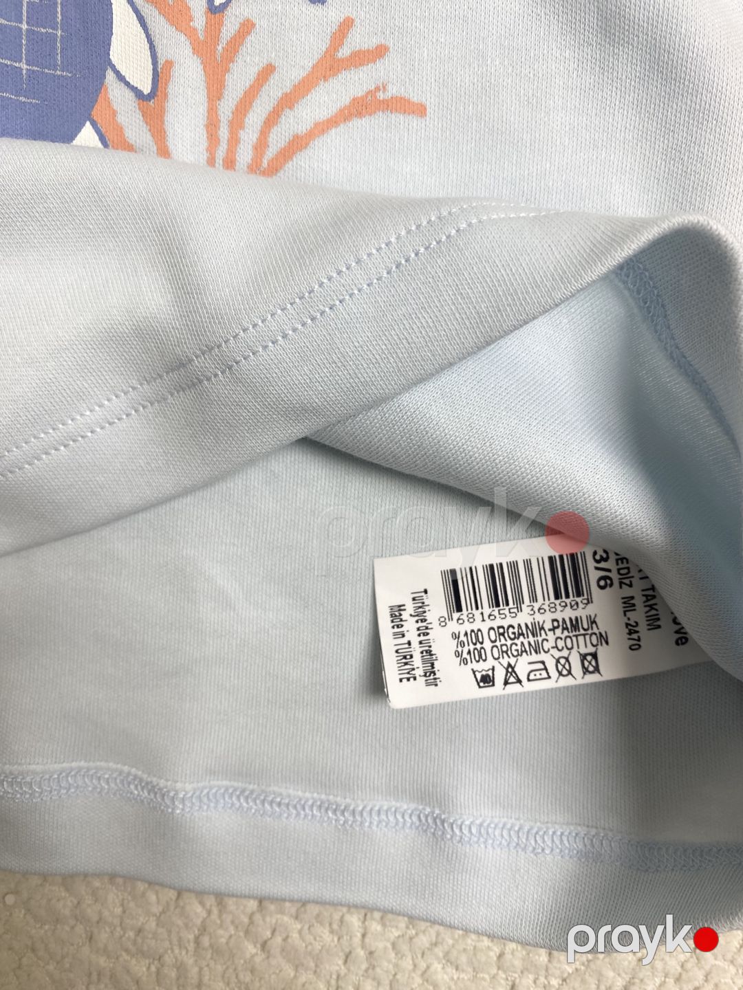 Şortlu dəst No brand Mavi 2 əd 6-9 ay Pambıq — Mallar, Bakı (3)