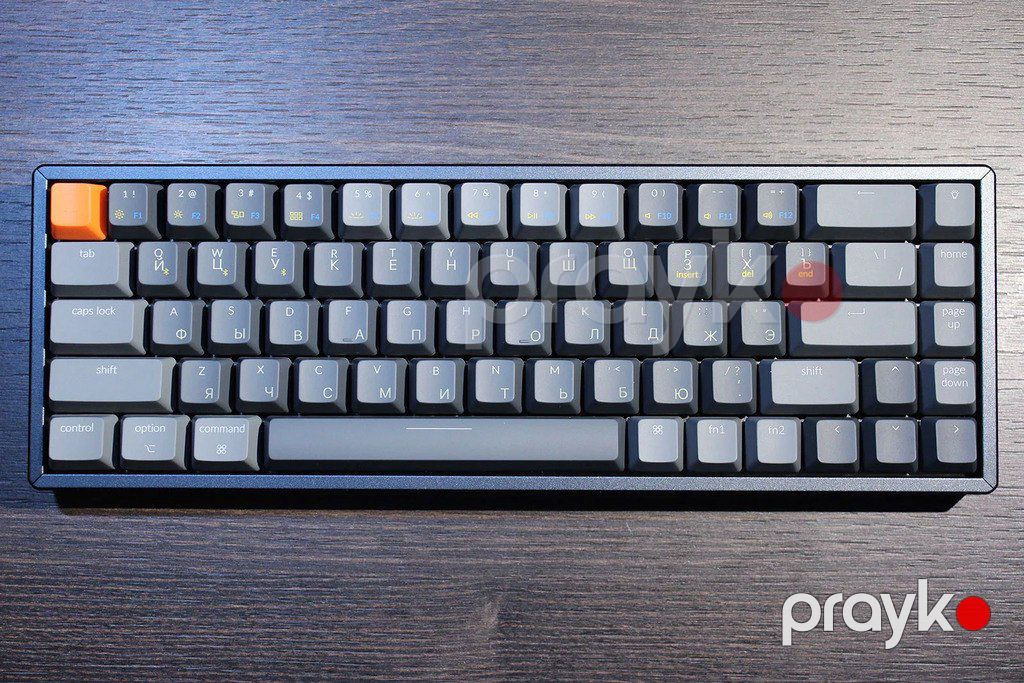 Klaviatura "Keychron K6O1 Wireless White Backlight Red Switch" — Periferik cihazlar, Bakı (2)
