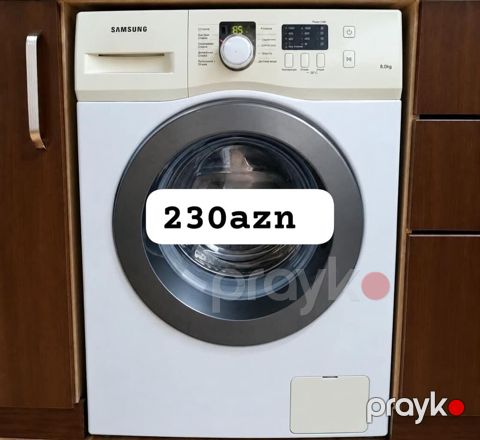 Samsung önyükləməli paltaryuyan maşın – 8 kq - Brend: Samsung — Bakı