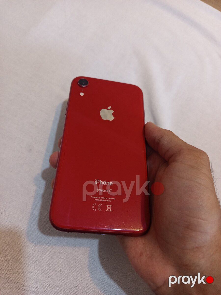Apple iPhone XR Red 64GB/3GB — Smartfonlar, Bakı (2)