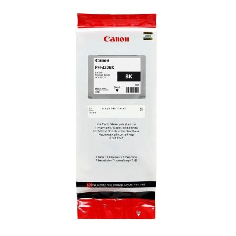 Canon PFI-320 BK 2890C001AA Black Original Pigment Mürəkkəb Kartrici — Bakı