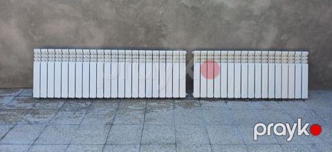 Alüminium radiatorlar – 2 ədəd panel - Material: alüminium, yüksək — Bakı