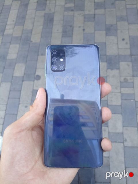 Samsung Galaxy A71, 128 GB, rəng - Mavi, İki sim kartlı — Bakı