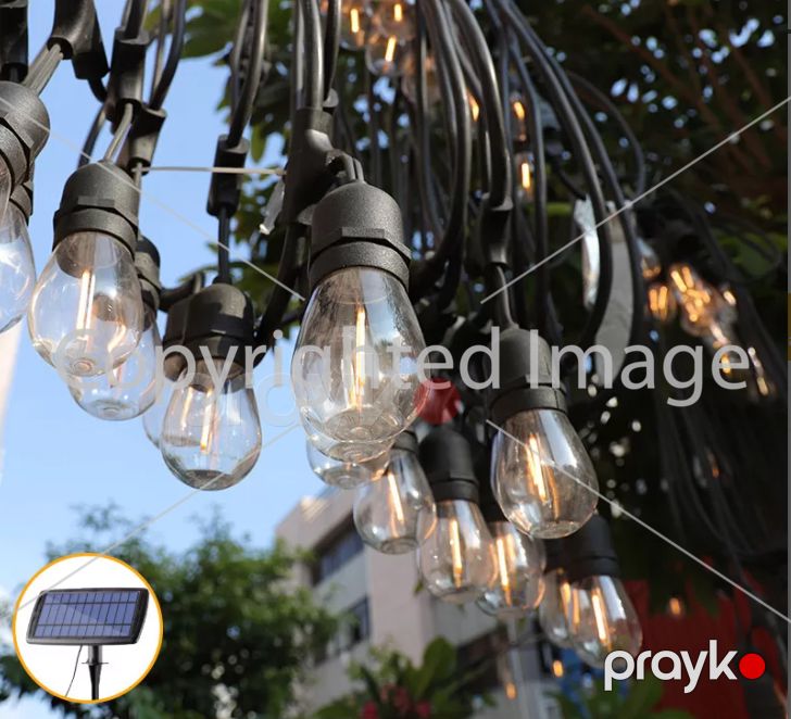 Dekorativ işıq günəş enerjili Modi SLB-7M10B, 7m, 3.7V — İşıqlandırma, Bakı (5)