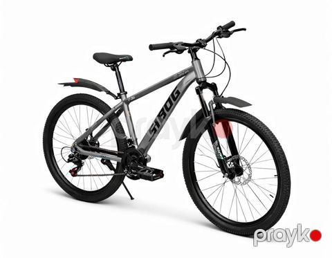 Dağ velosipedi Sibog 4810, boz, 24" — Bakı