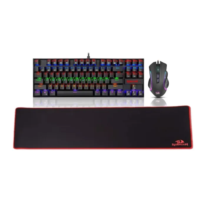 Redragon S116 Keyboard Mouse Mousepad Combo Gaming Dəsti — Bakı