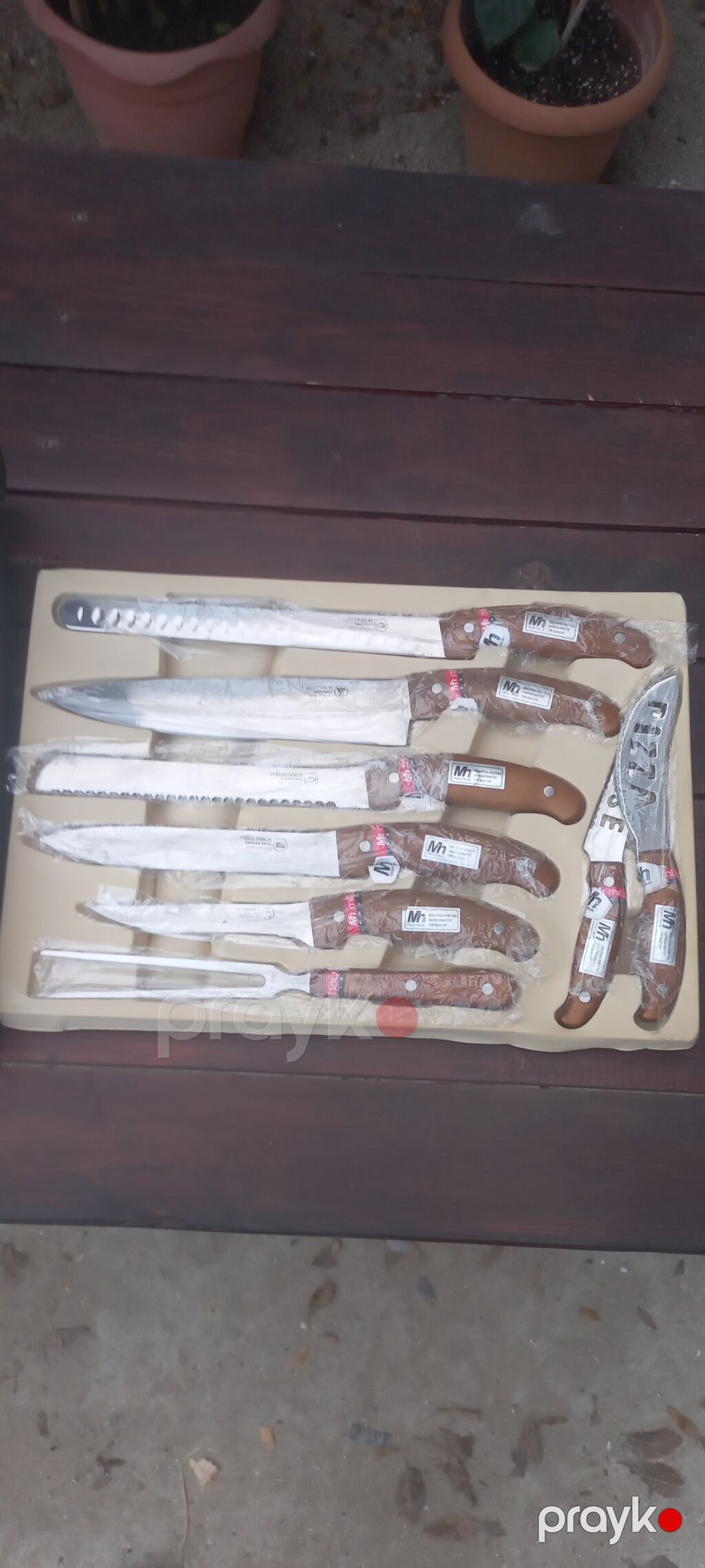 Millerhaus MH “Royal Series” – 25 hissəli bıçaq dəsti (timsah naxışlı — Bıçaqlar və doğrama taxtaları, Digah (5)