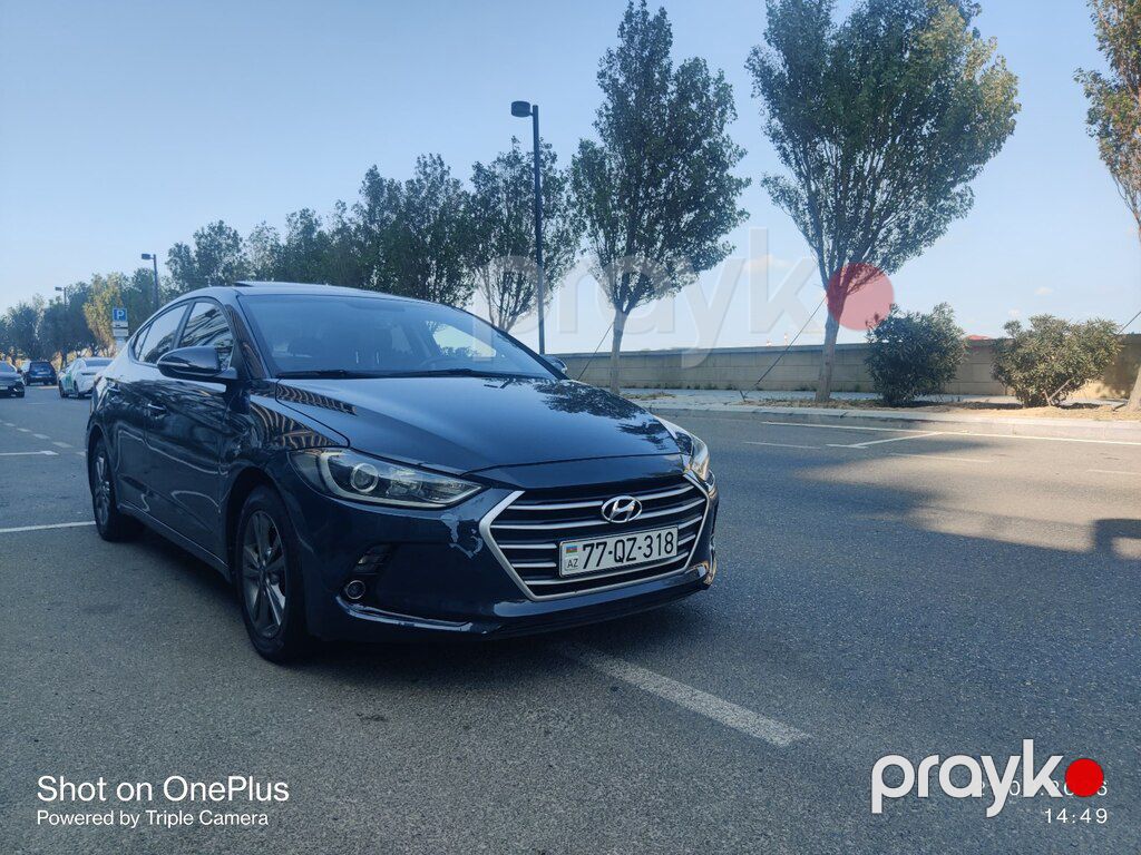 Hyundai Avante, 1.6 L, 2016 il, 113 000 km — Avtomobillər, Bakı (8)