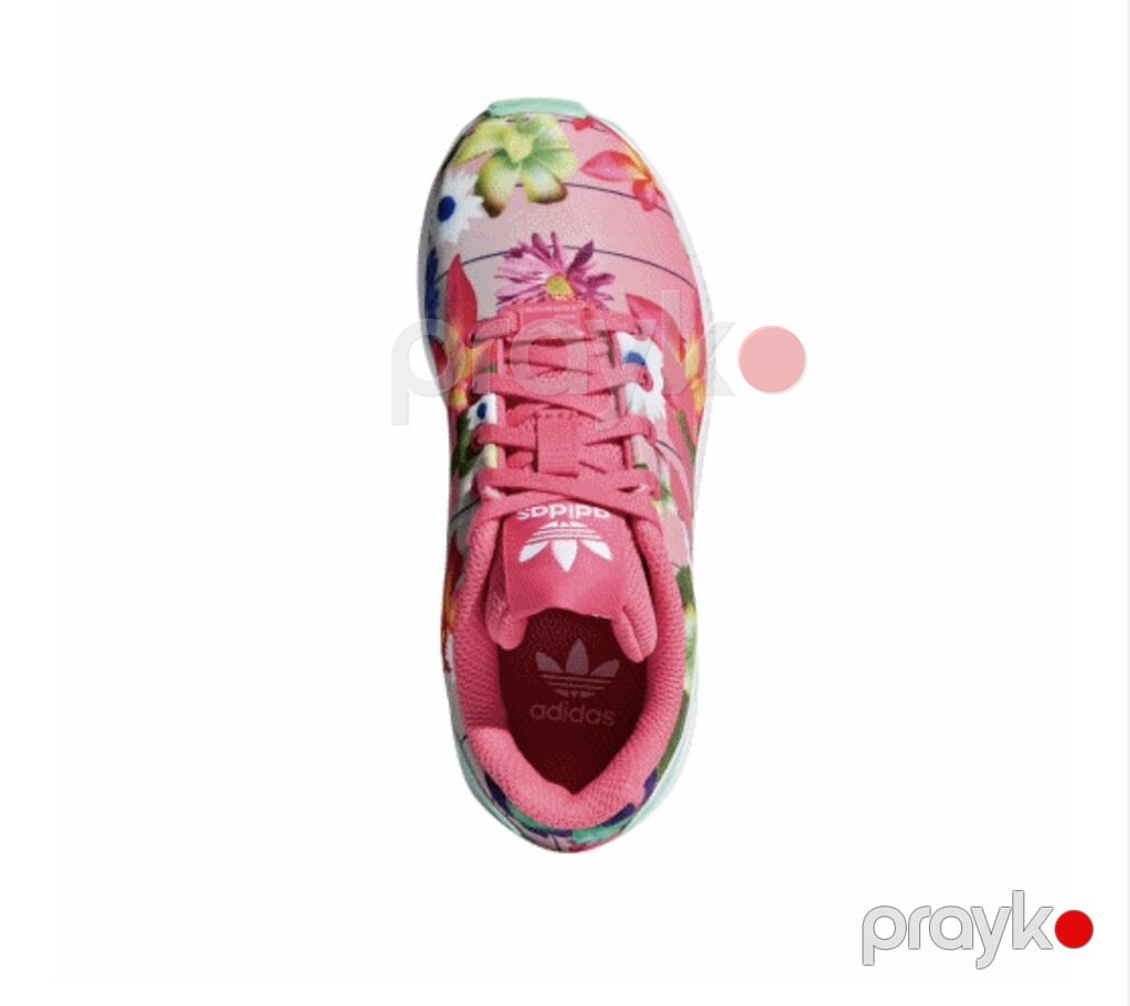 Adidas Originals ZX Flux Floral qadın/kids idman krossovkası Olcu 26 — Uşaq ayakkabısı, Bakı (4)