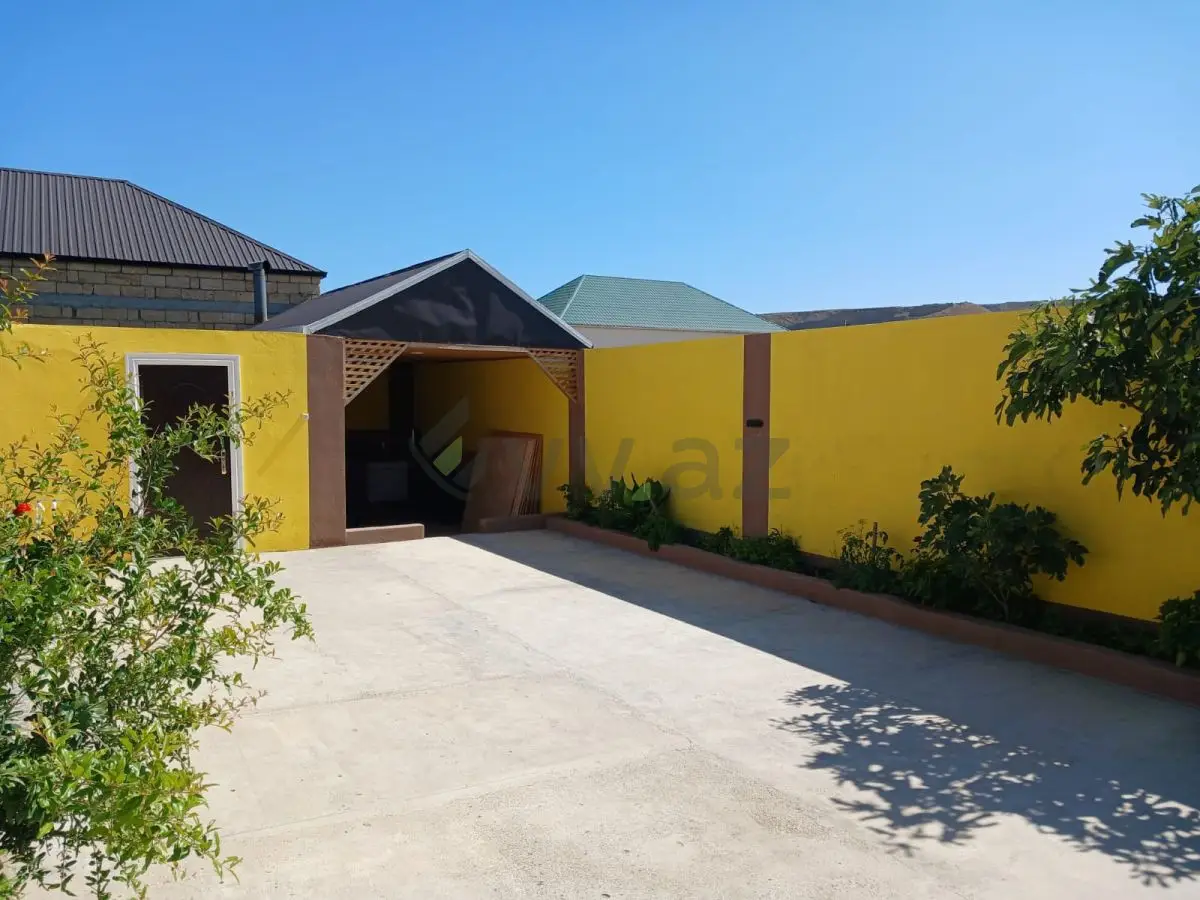 4 otaqlı Həyət evi Satılır, Qobu, Abşeron — Ev, villa (4)