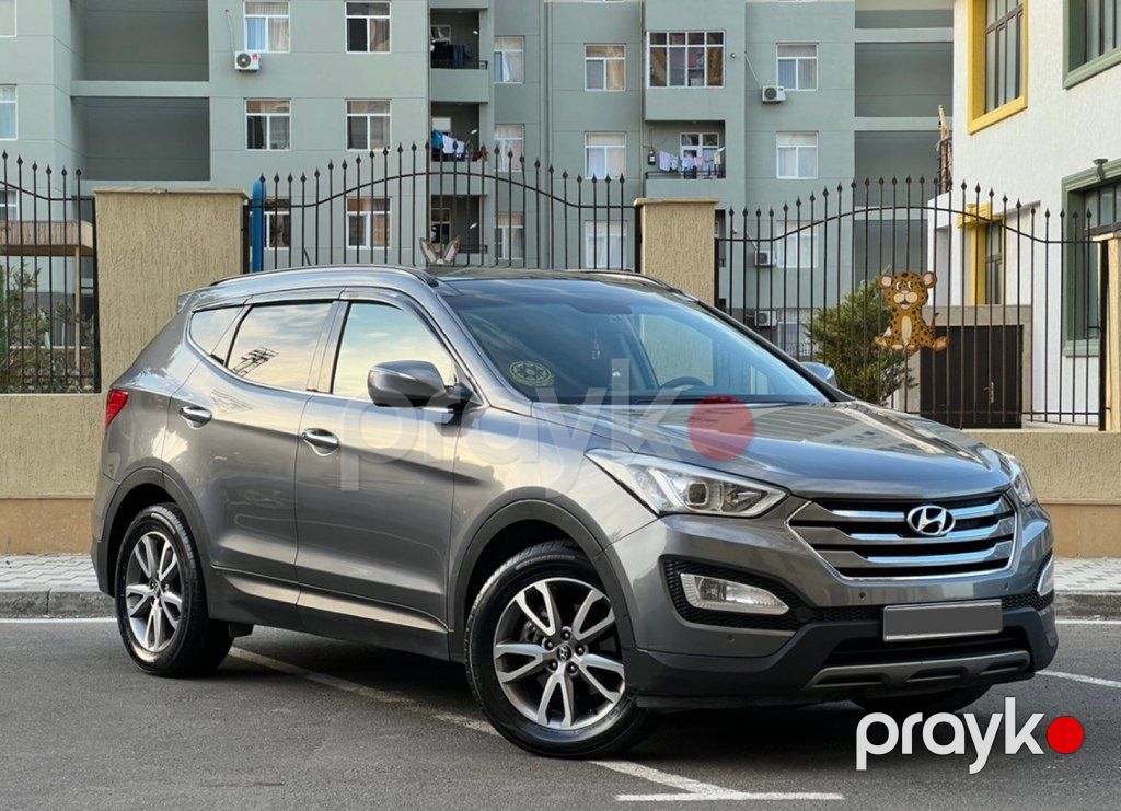Hyundai Santa Fe, 2.0 L, 2014 il, 210 000 km — Avtomobillər, Sumqayıt (6)