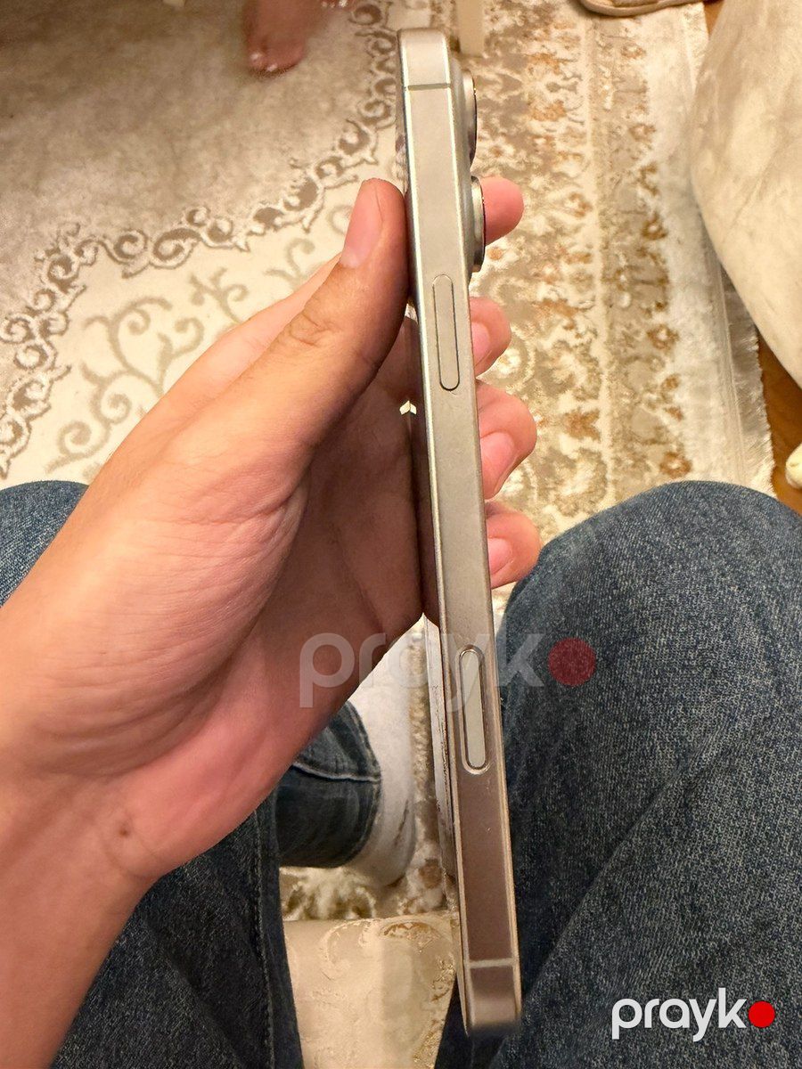 Apple iPhone 16 Pro Max White Titanium 256GB/8GB — Smartfonlar, Bakı (6)