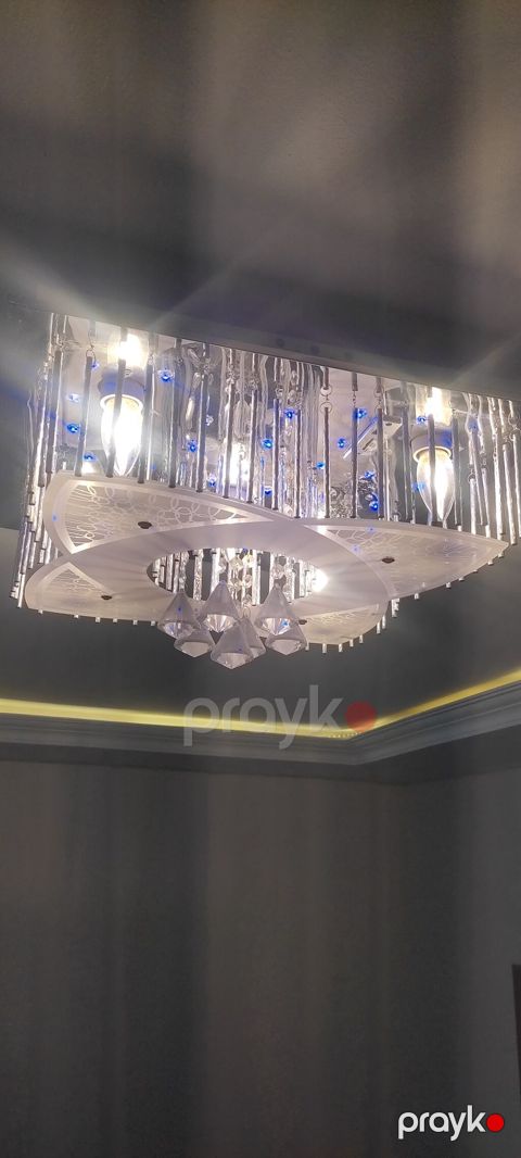 Led Çılçıraq, 4 və daha çox lampa, Metal — Bakı