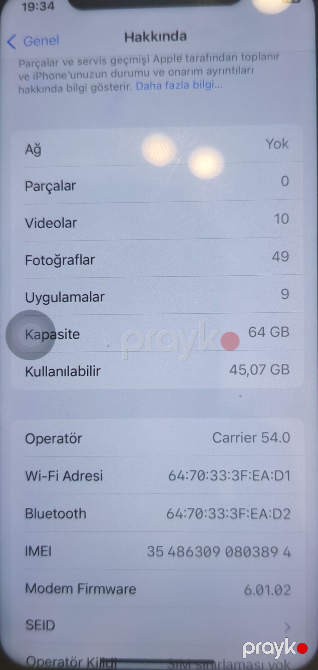 IPhone X, 64 GB, Gümüşü, Face ID — Apple iPhone, Bakı (4)