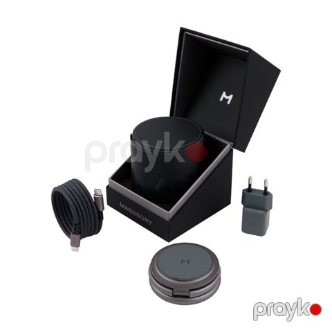 Magssory Disc Signature Edition 3-in-1 Samsung üçün şarj (WCH053m) — Bakı