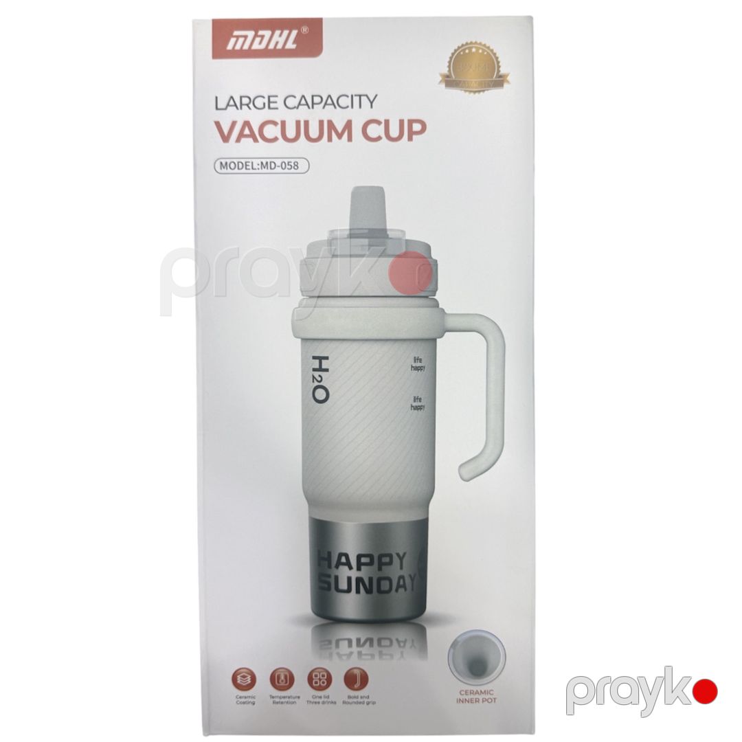 Termo fincan Mdhl MD-058, paslanmayan polad, qara, 800 ml — Mallar, Bakı (3)