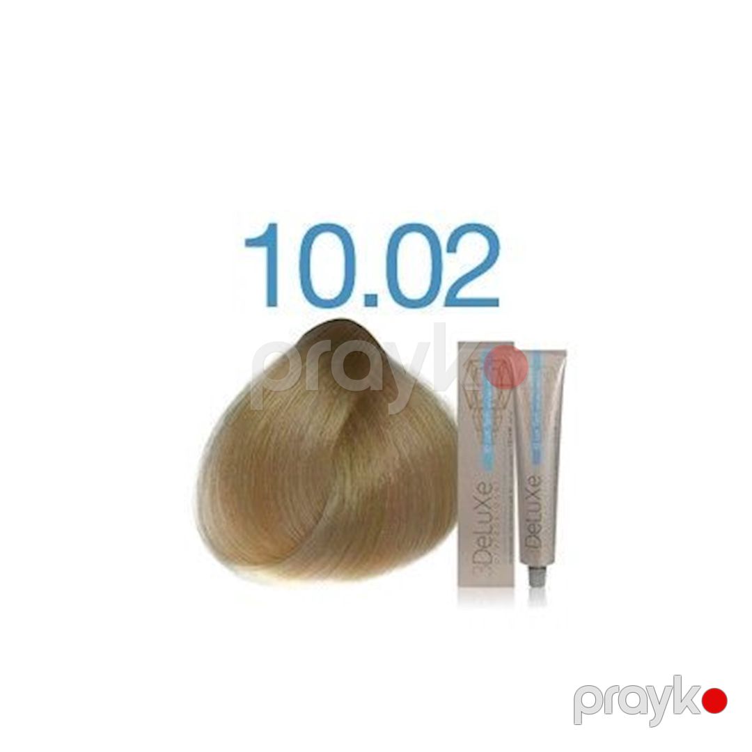 Saçlar üçün boya 3DeLuxe Professional 10.02 Platin sarışın mirvari, 100 ml — Mallar, Bakı (2)