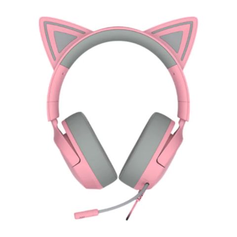 Razer Headset Kraken Kitty V3 X, mini-jack, 1.3m, quartz (RZ04-05350100-R3M1) — Bakı