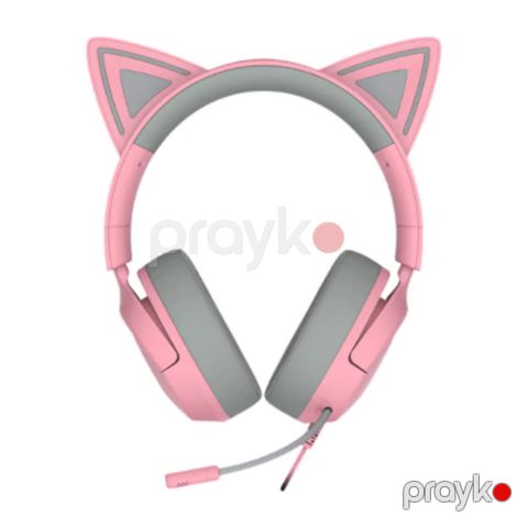 Razer Headset Kraken Kitty V3 X, mini-jack, 1.3m, quartz (RZ04-05350100-R3M1) — Bakı