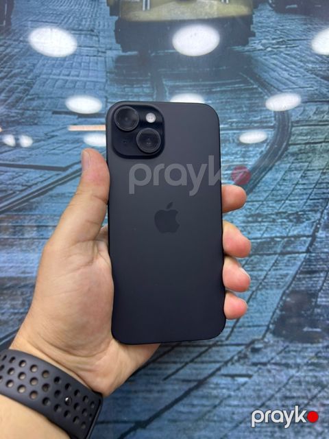 Apple iPhone 15 Black 128GB/6GB — Bakı