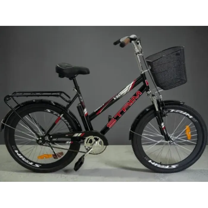 Velo Stream JU191 Şəhər Velosipedi 24" Mavi — Bakı