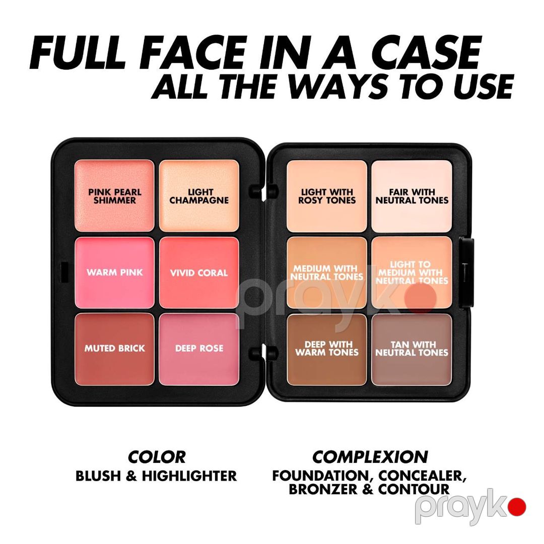 Makiyaj üçün palet Make Up For Ever HD Skin Face Essentials Long-Lasting - 1 Light to Medium — Mallar, Bakı (2)